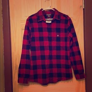 New with tags Eddie Bauer Flannel size med
